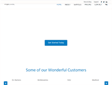 Tablet Screenshot of projecta.com